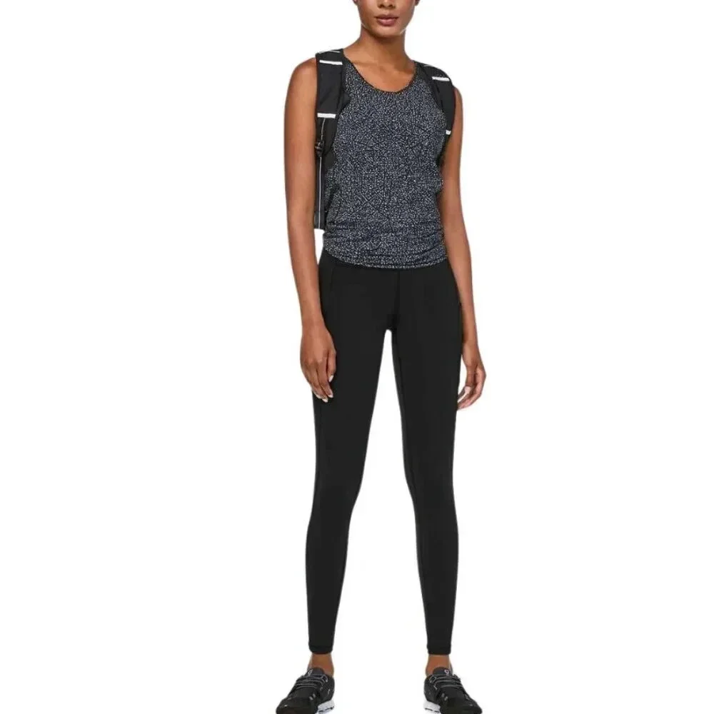 Lululemon Womens 4 Speed Up Tight 28 Full-On Luxtreme Black